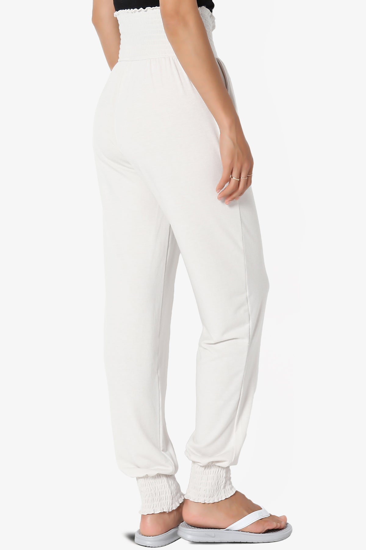 Estella Smocked Waist & Cuff Harem Pants