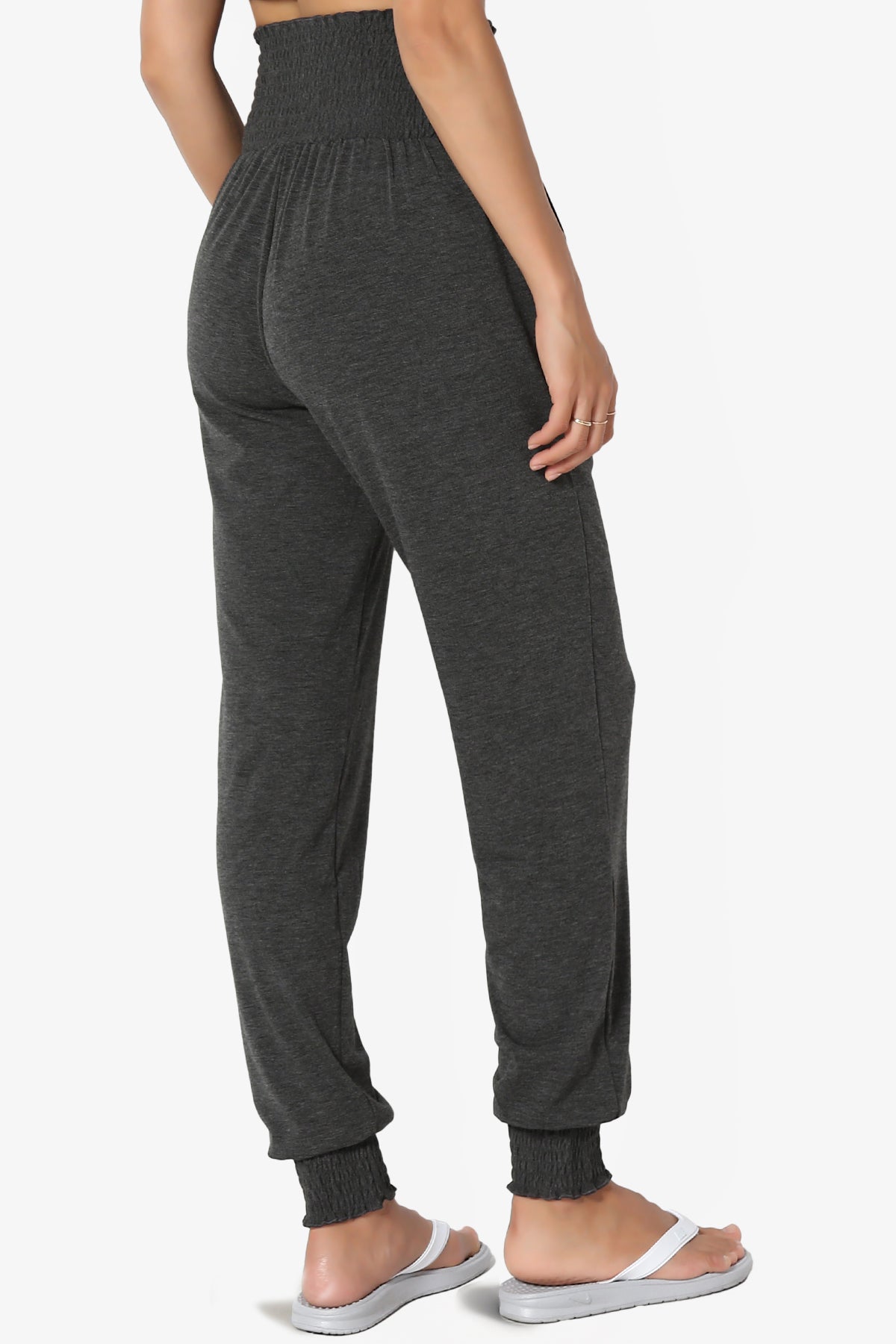 Estella Smocked Waist & Cuff Harem Pants