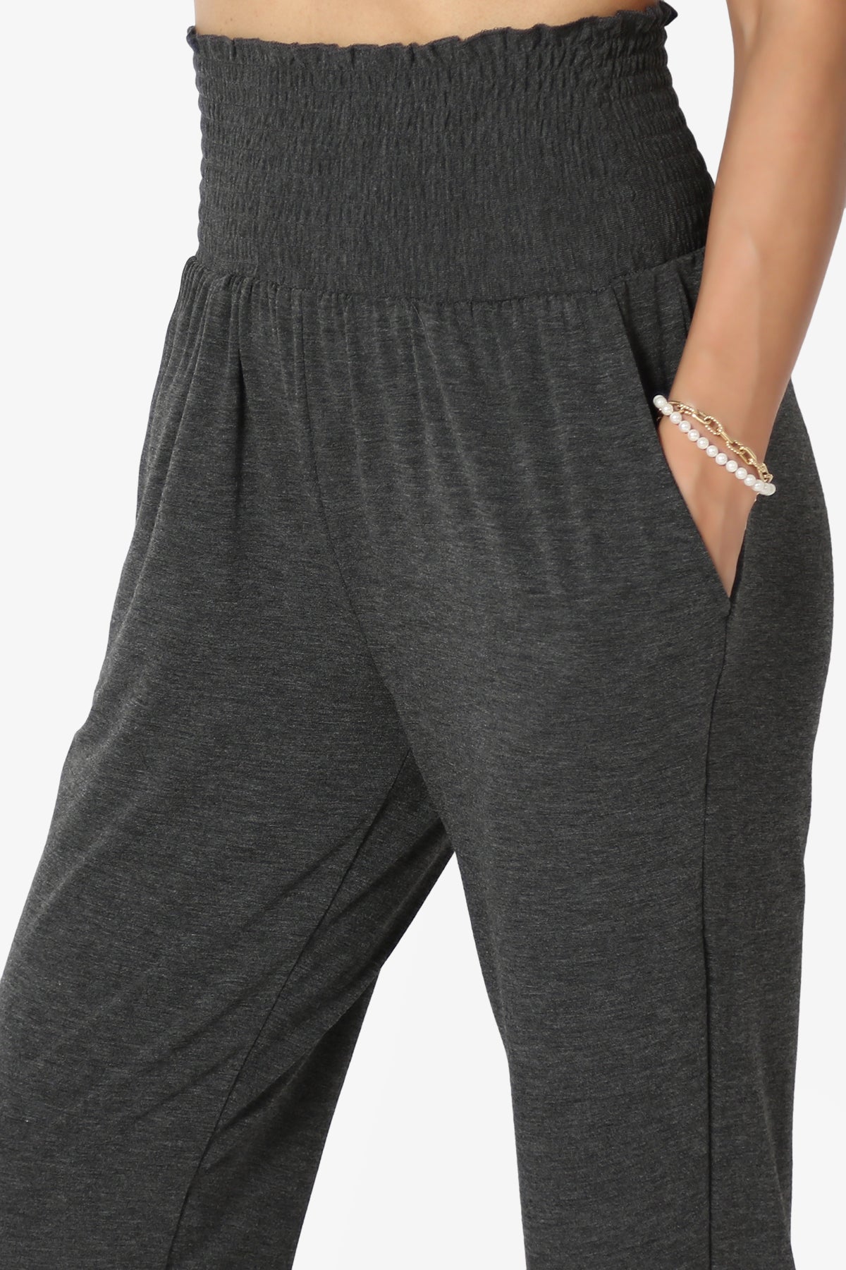 Estella Smocked Waist & Cuff Harem Pants