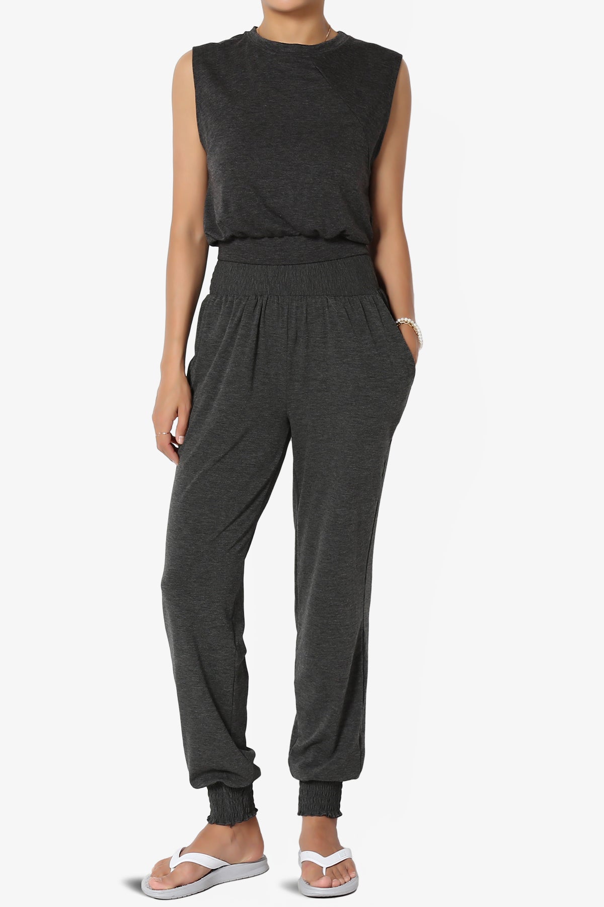 Estella Smocked Waist & Cuff Harem Pants