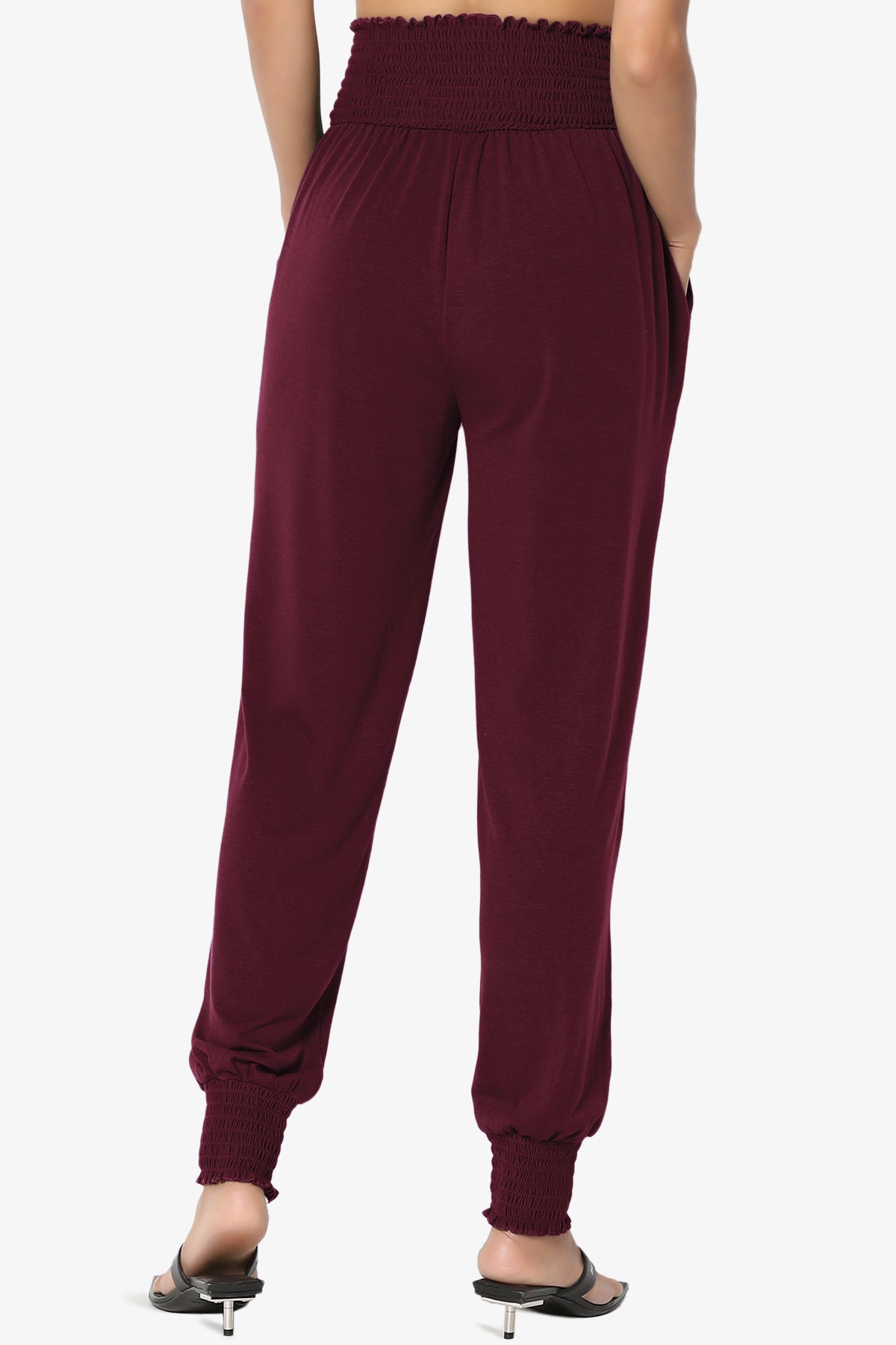 Estella Smocked Waist & Cuff Harem Pants