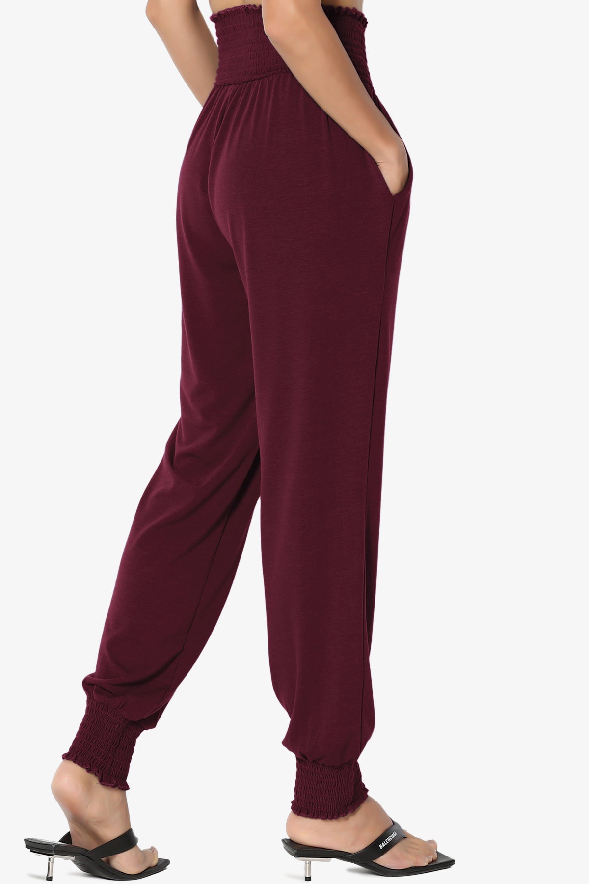 Estella Smocked Waist & Cuff Harem Pants