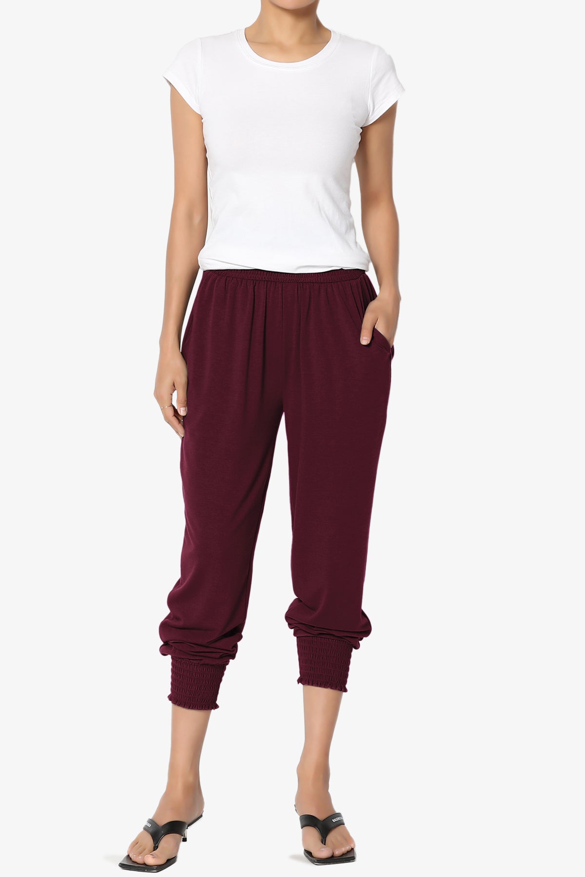 Estella Smocked Waist & Cuff Harem Pants