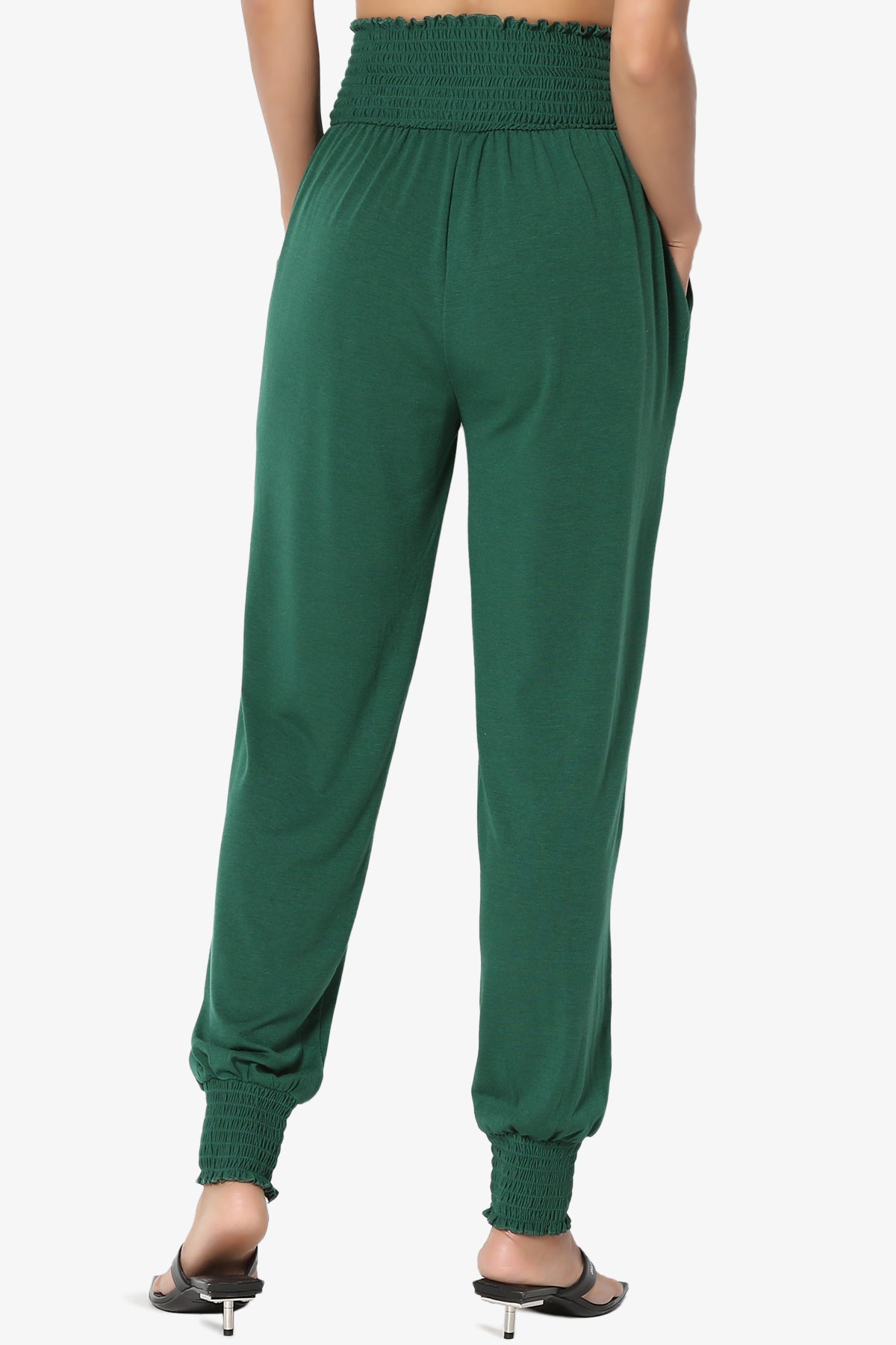 Estella Smocked Waist & Cuff Harem Pants