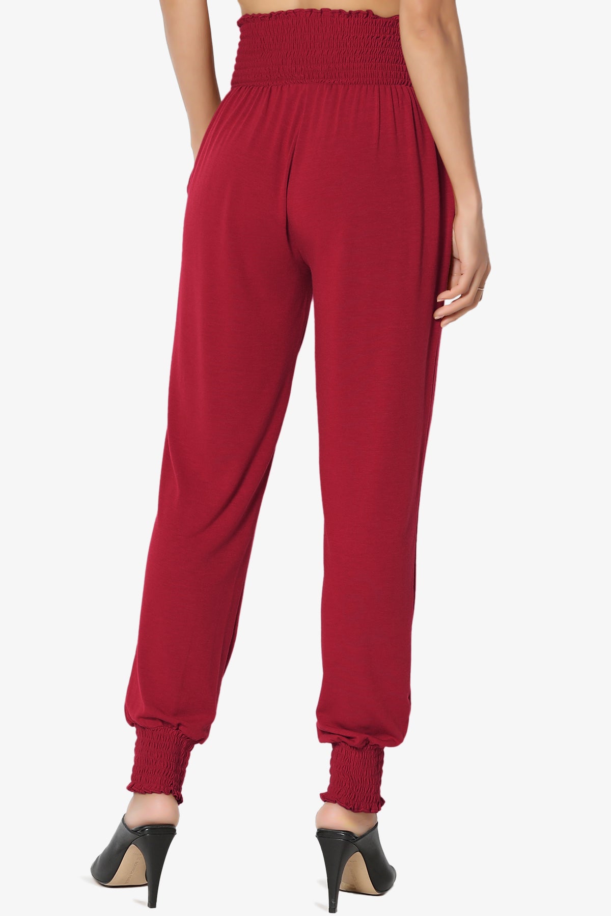 Estella Smocked Waist & Cuff Harem Pants