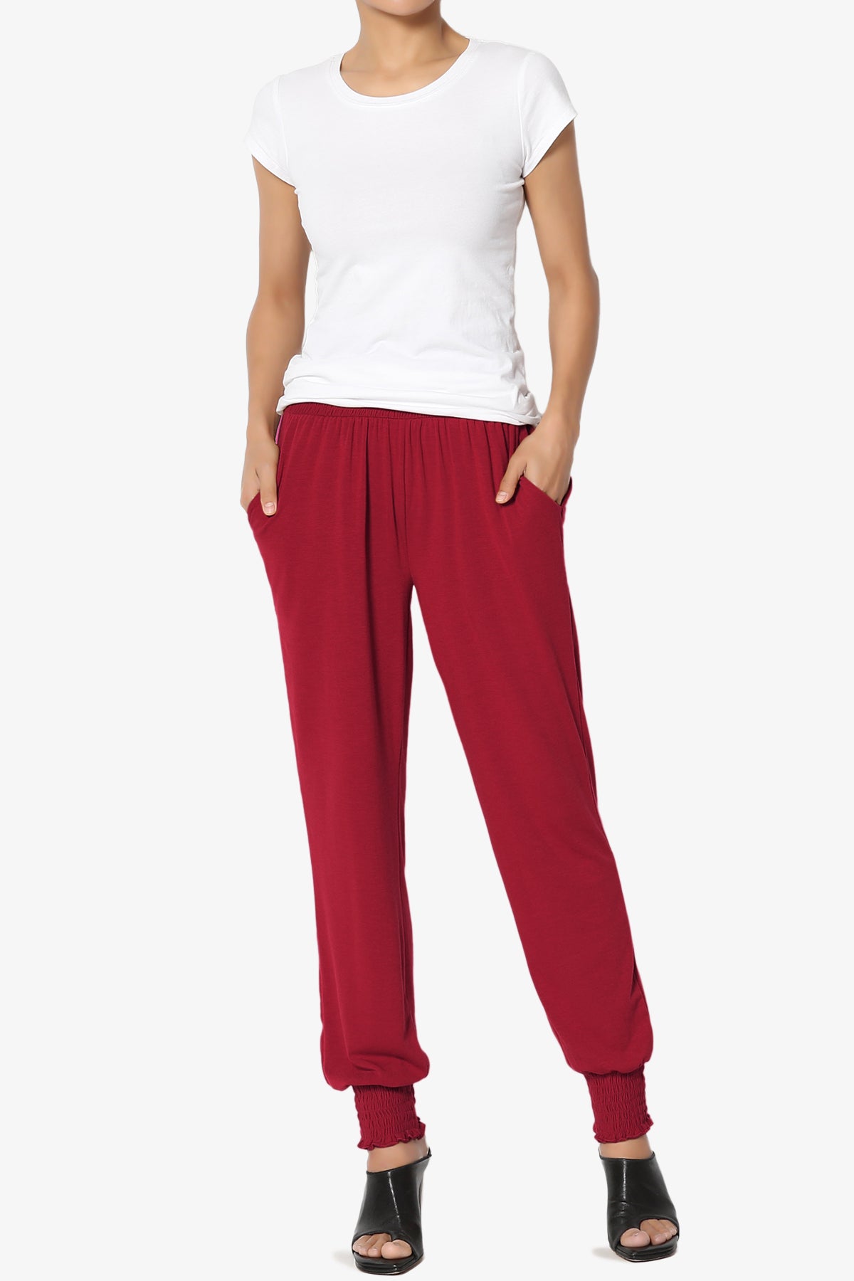 Estella Smocked Waist & Cuff Harem Pants
