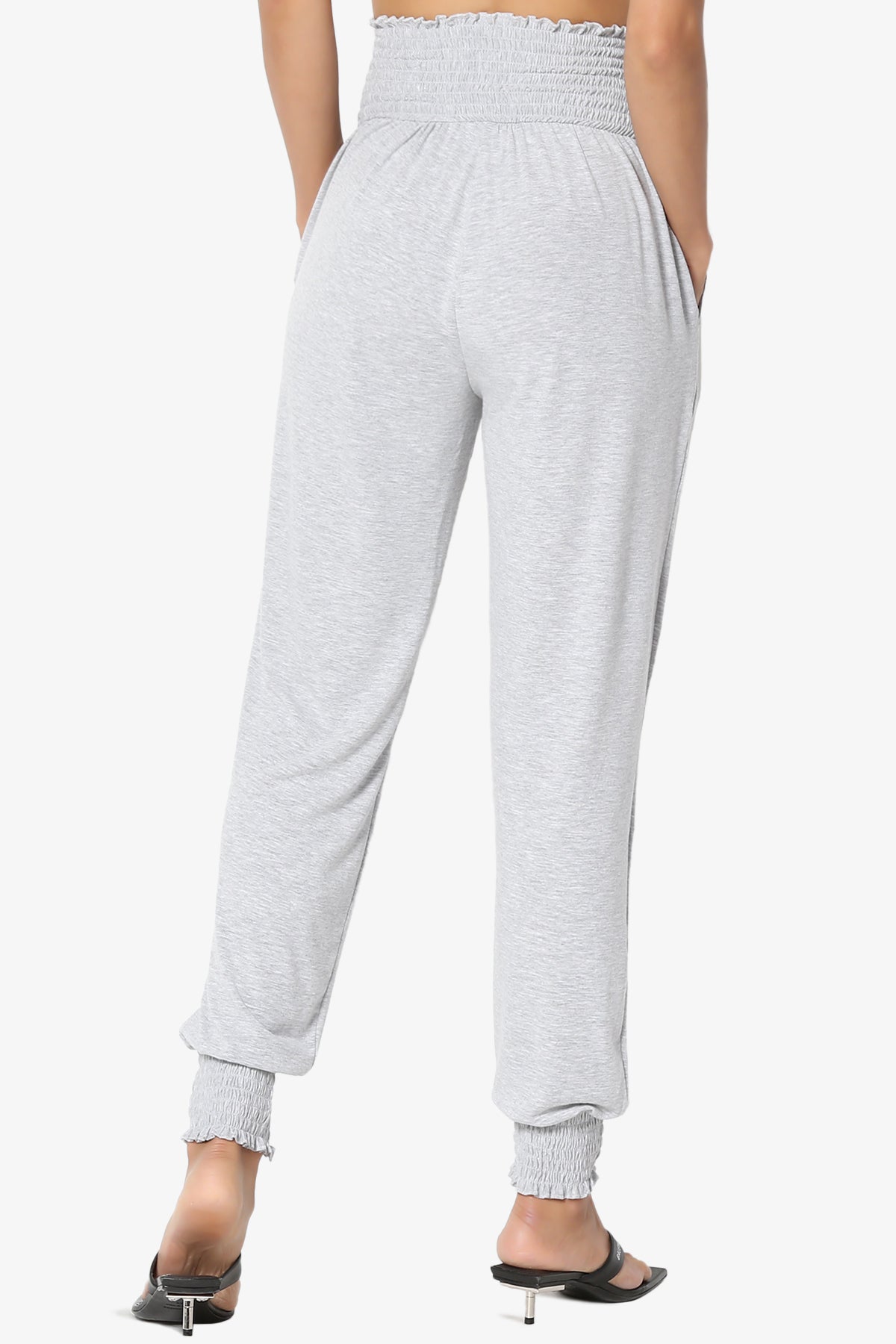 Estella Smocked Waist & Cuff Harem Pants