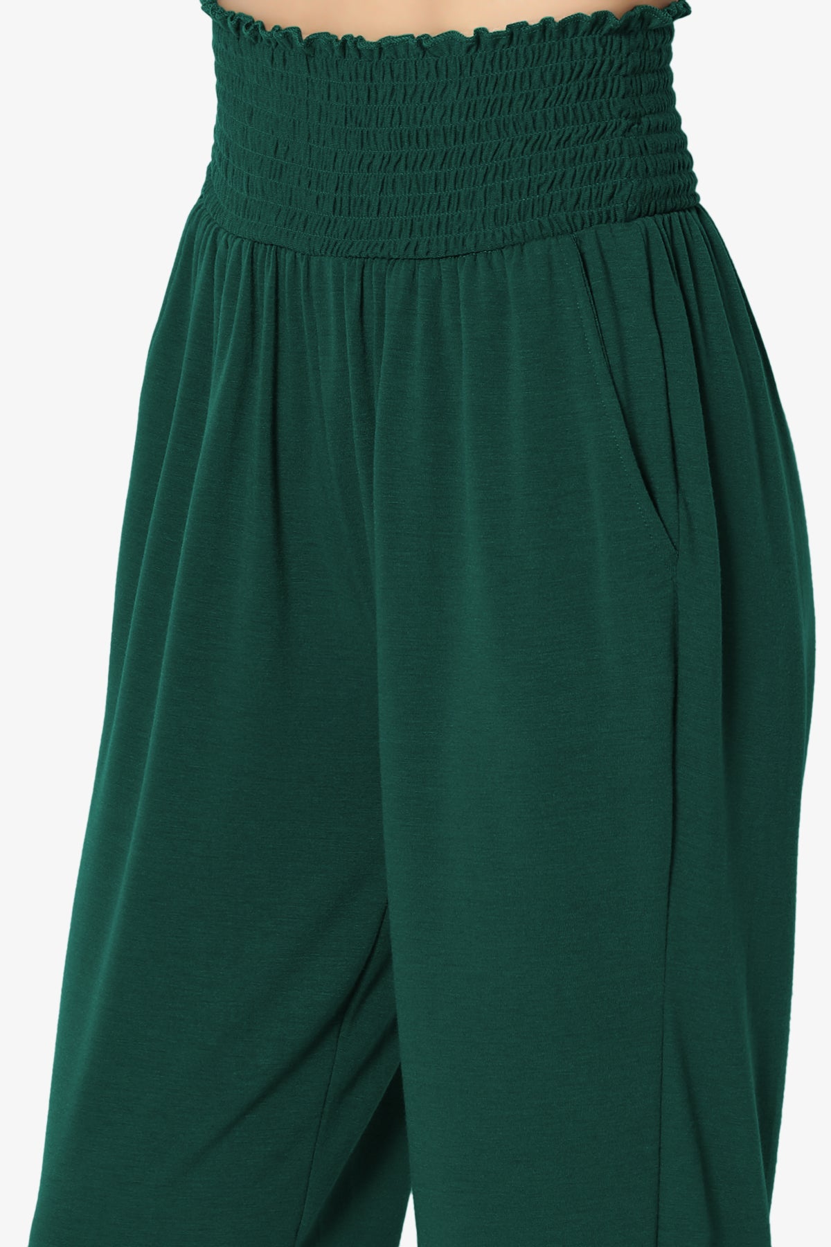 Estella Smocked Waist & Cuff Harem Pants PLUS