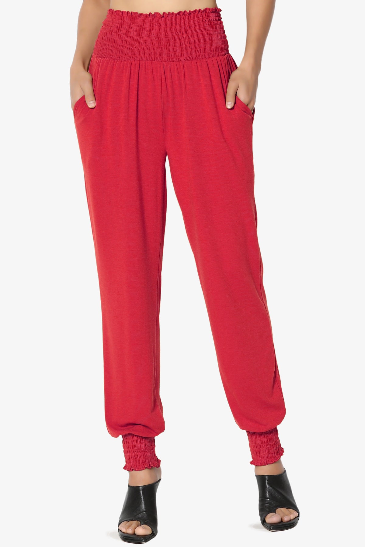 Estella Smocked Waist & Cuff Harem Pants