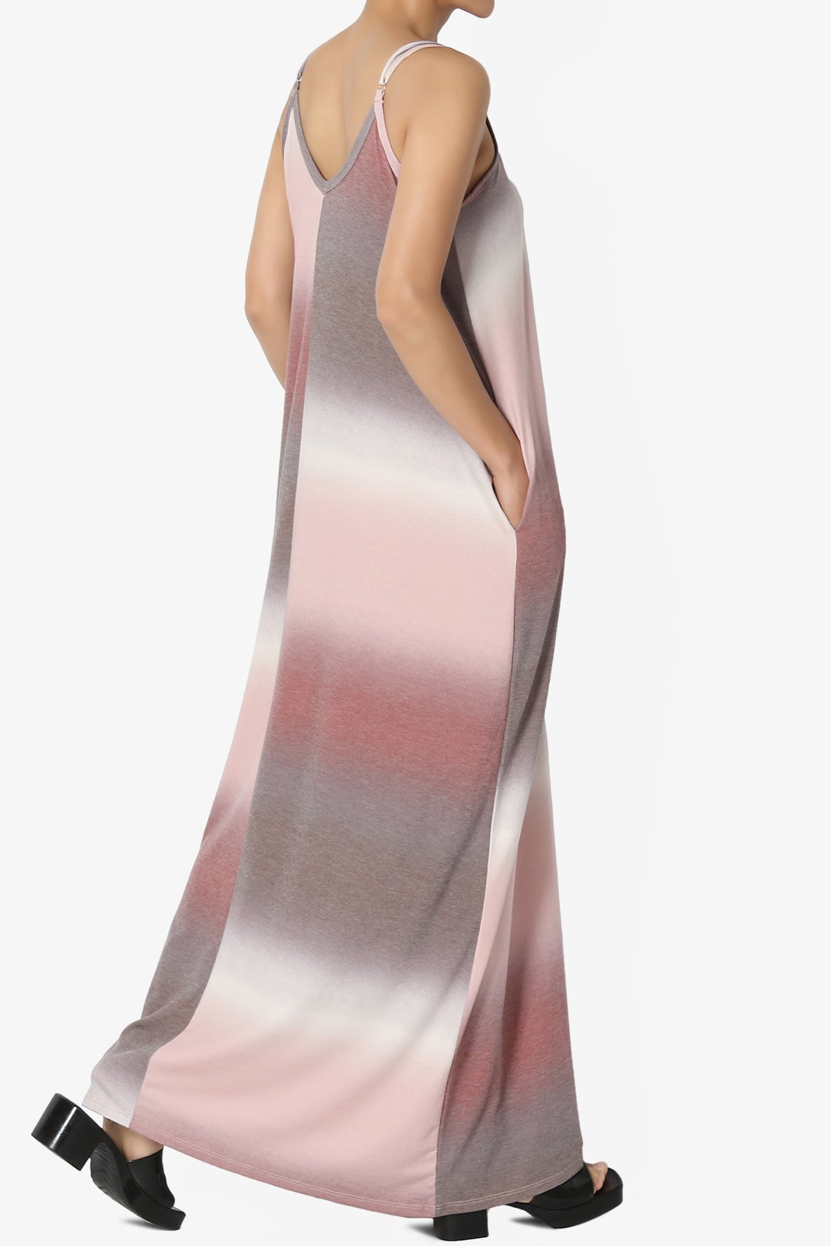 Rowan Tie Dye Spaghetti Strap Maxi Dress