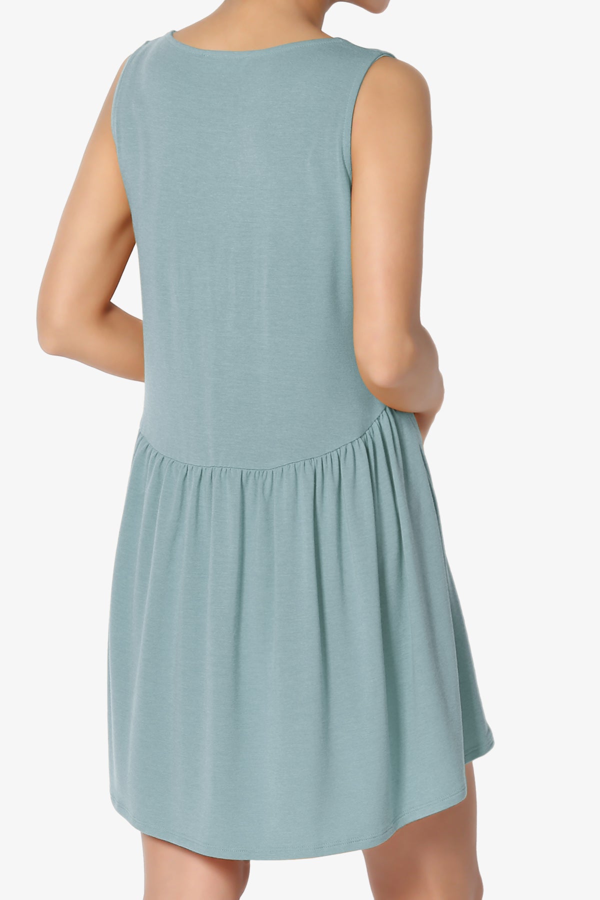 Maiika Sleeveless Babydoll Tunic Top PLUS