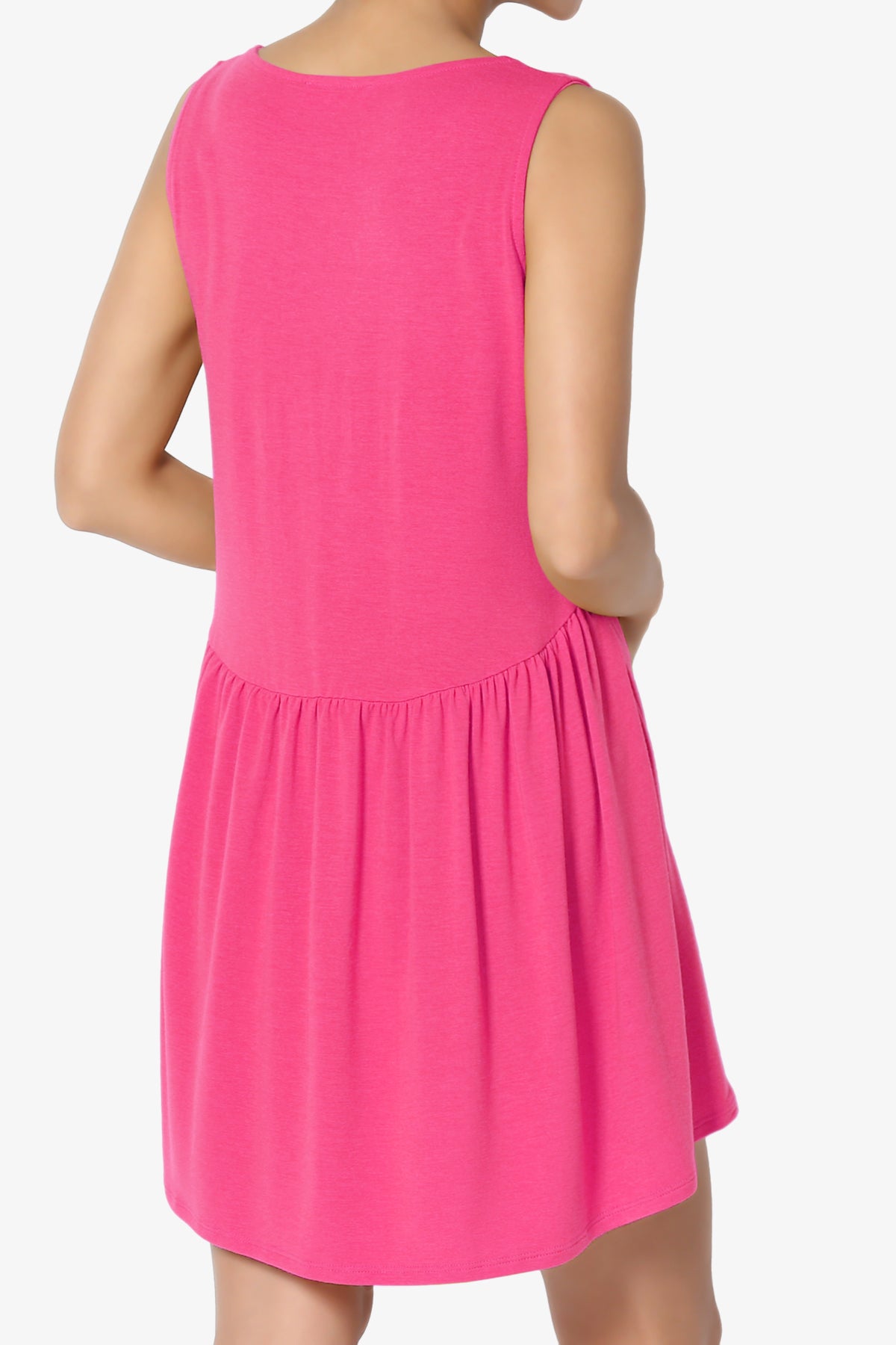 Maiika Sleeveless Babydoll Tunic Top