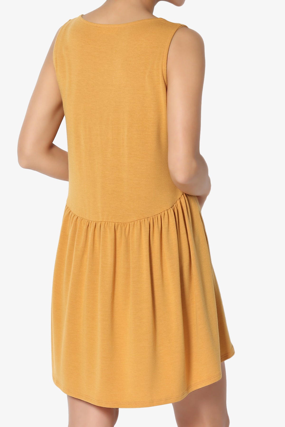 Maiika Sleeveless Babydoll Tunic Top PLUS