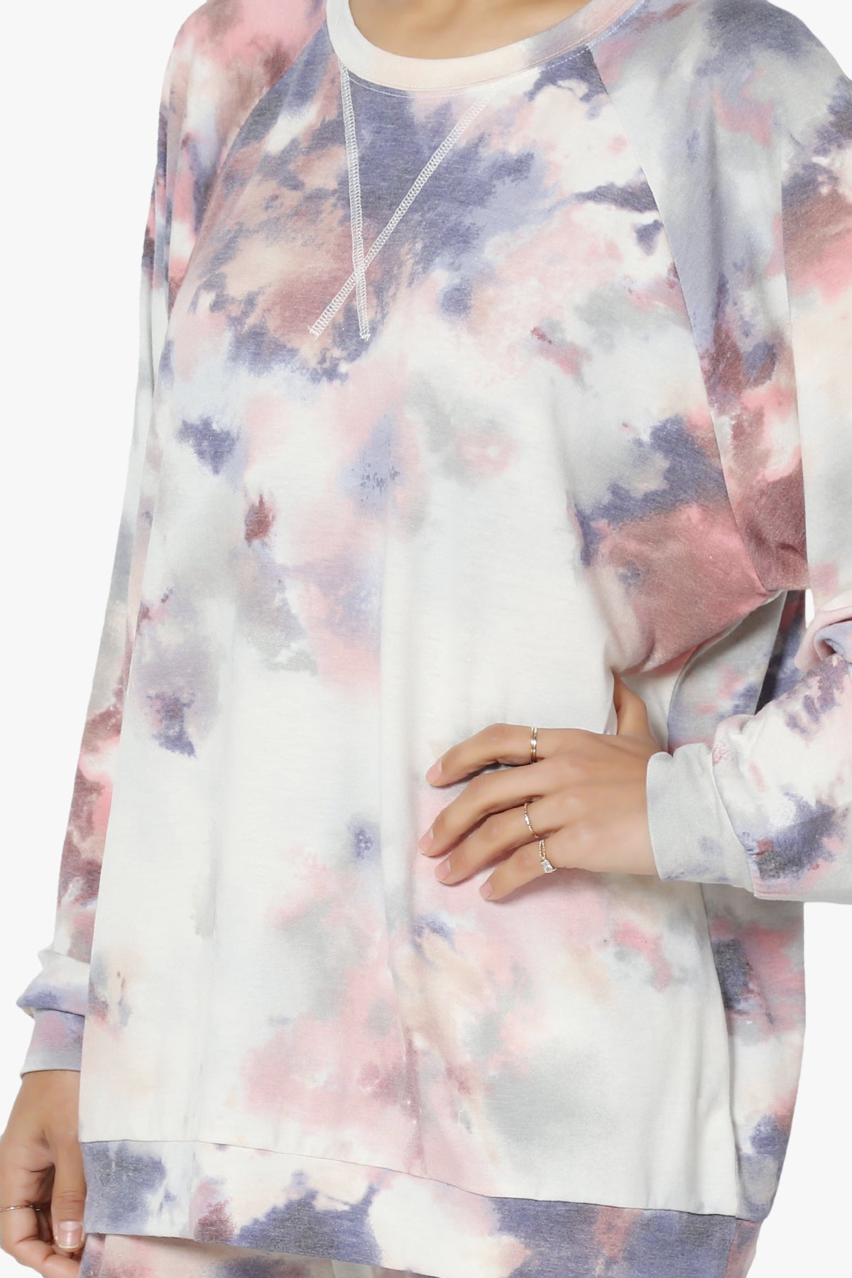 Shaniya Tie Dye Raglan Top & Jogger Pants Set