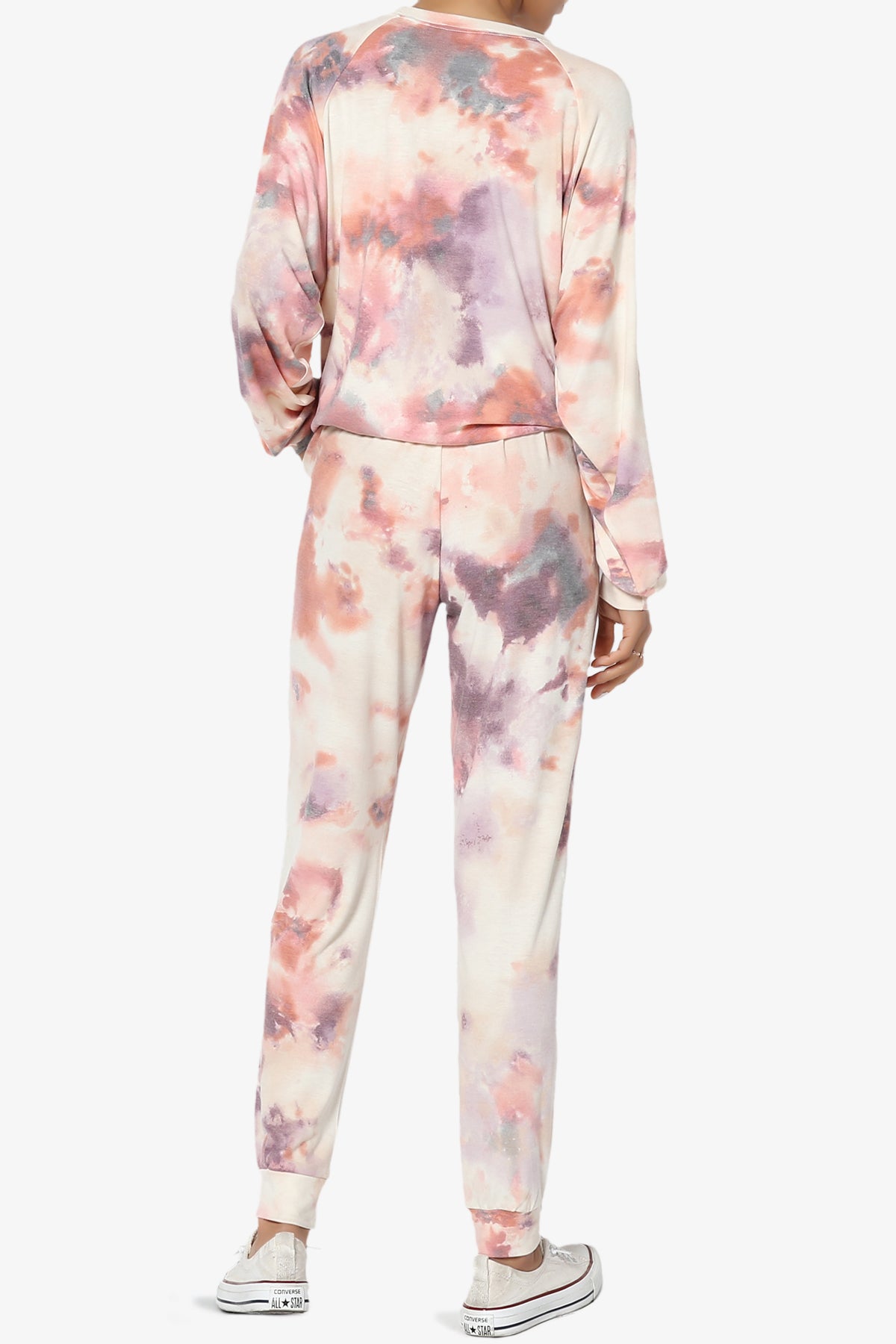 Shaniya Tie Dye Raglan Top & Jogger Pants Set