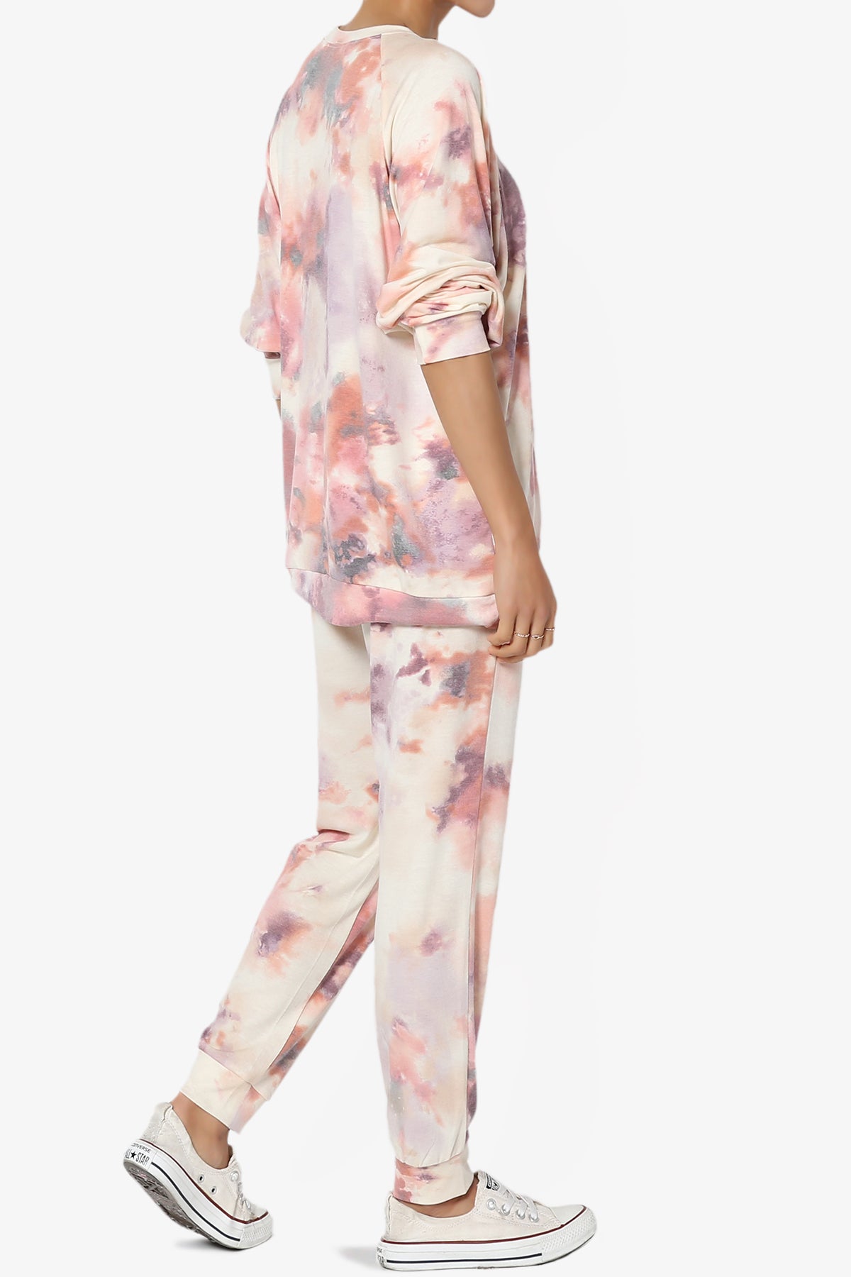 Shaniya Tie Dye Raglan Top & Jogger Pants Set