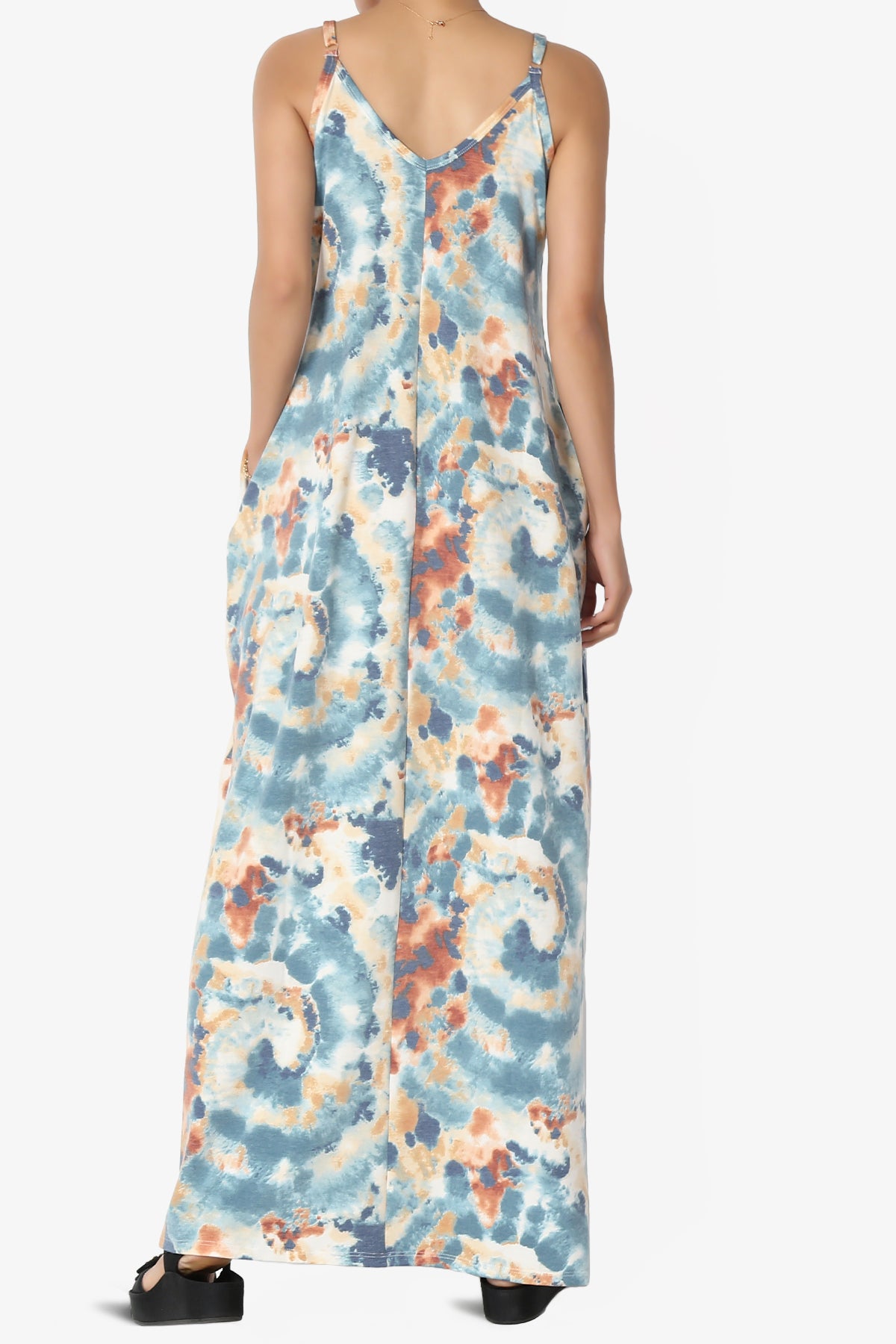 Moira Tie Dye Terry Cami Maxi Dress