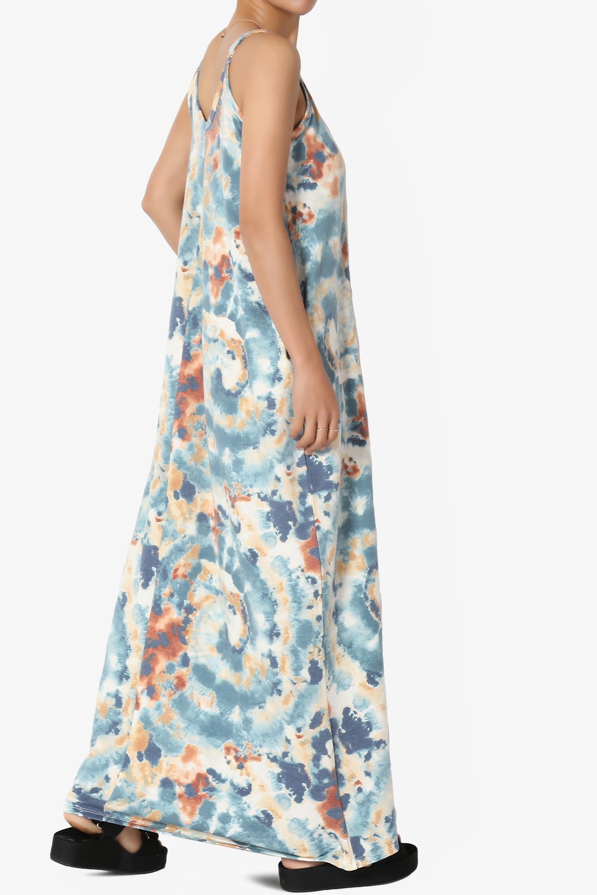 Moira Tie Dye Terry Cami Maxi Dress