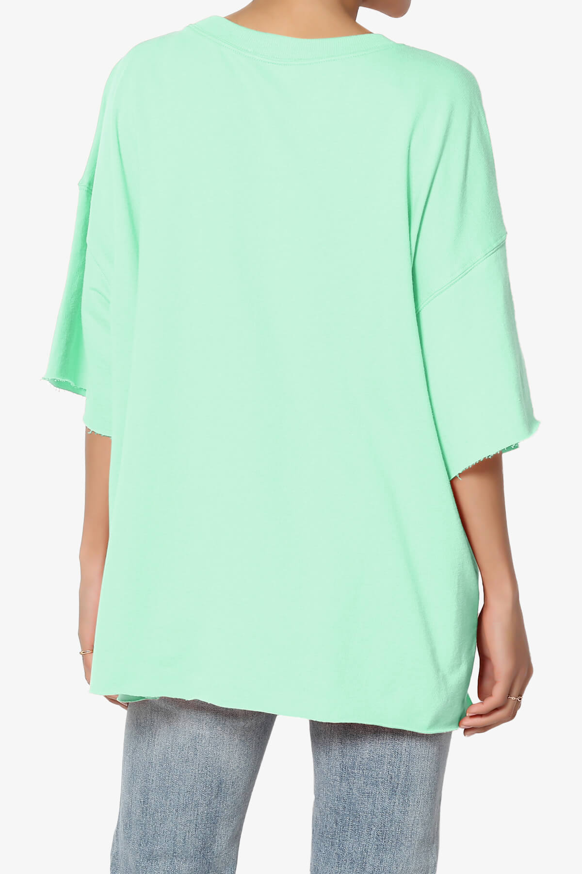 Danube Drop Shoulder Cotton Top MINT_2