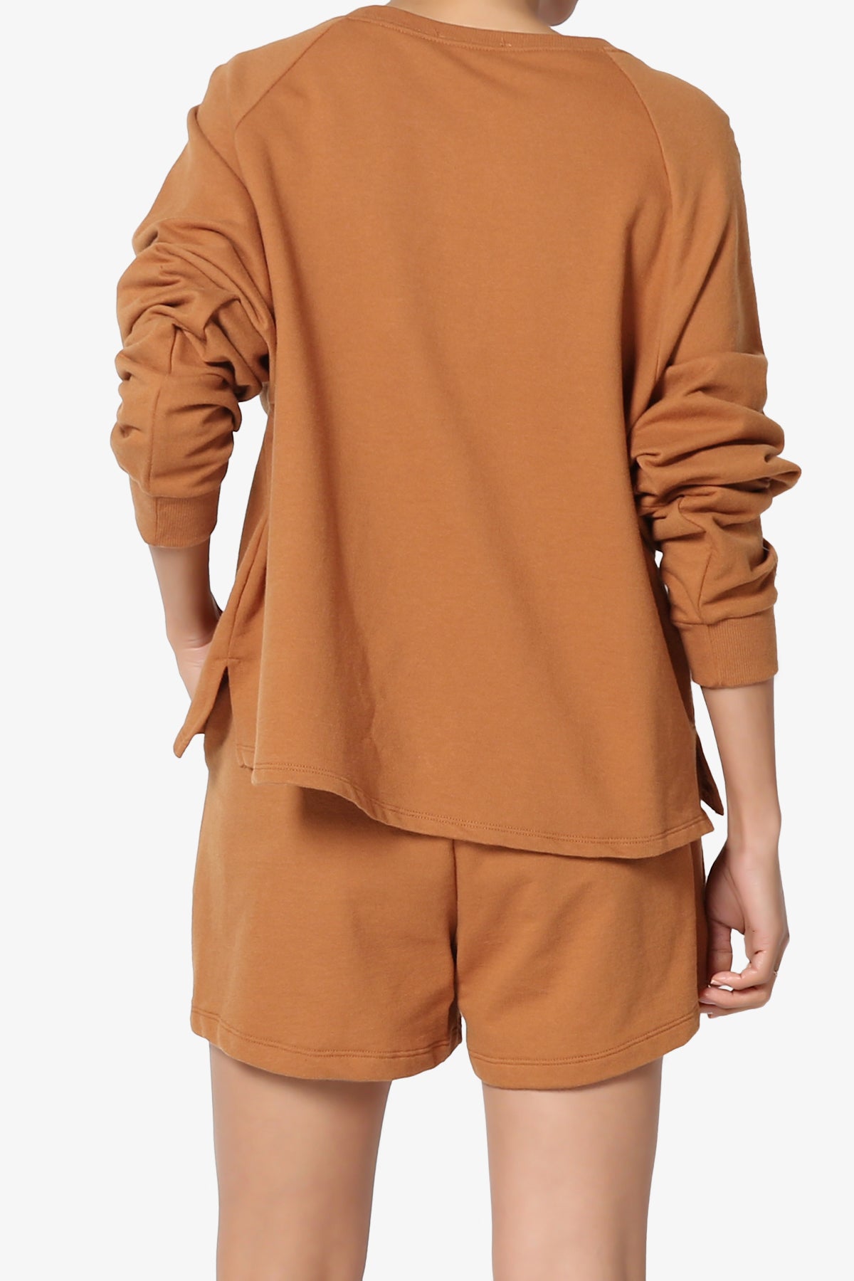 Crusade French Terry Oversized Crop Top & Shorts SET