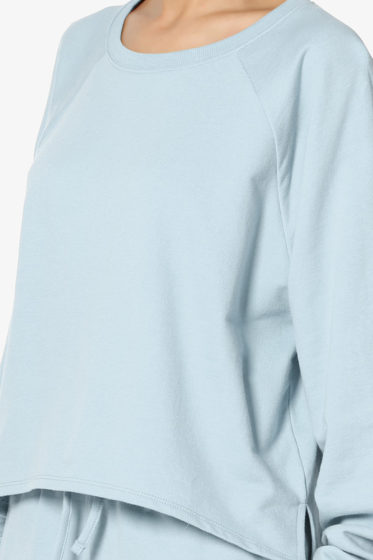 Crusade French Terry Oversized Crop Top & Shorts SET