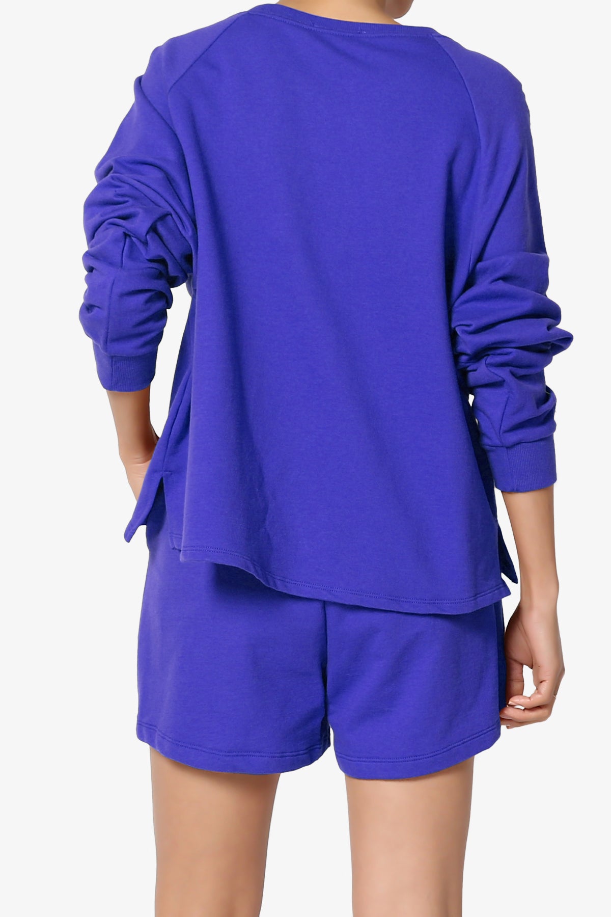 Crusade French Terry Oversized Crop Top & Shorts SET