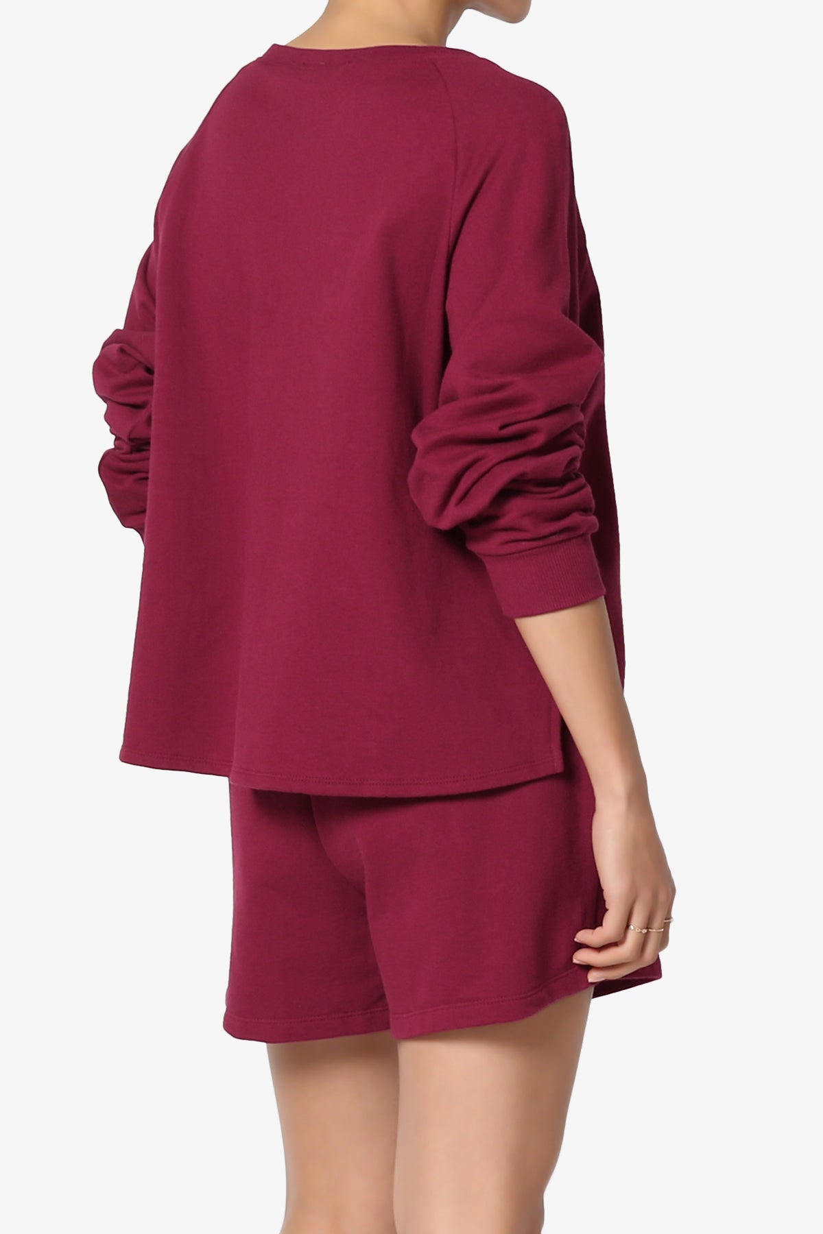 Crusade French Terry Oversized Crop Top & Shorts SET