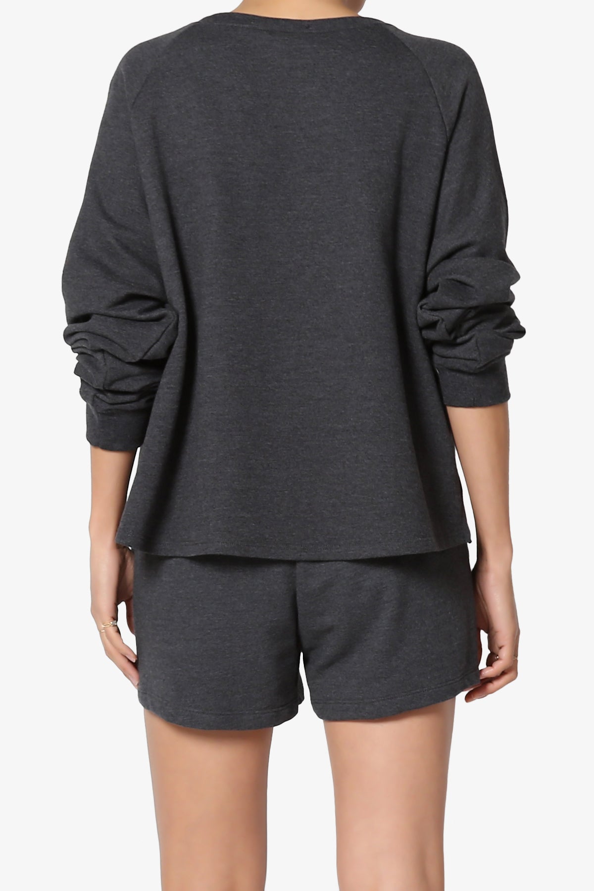 Crusade French Terry Oversized Crop Top & Shorts SET