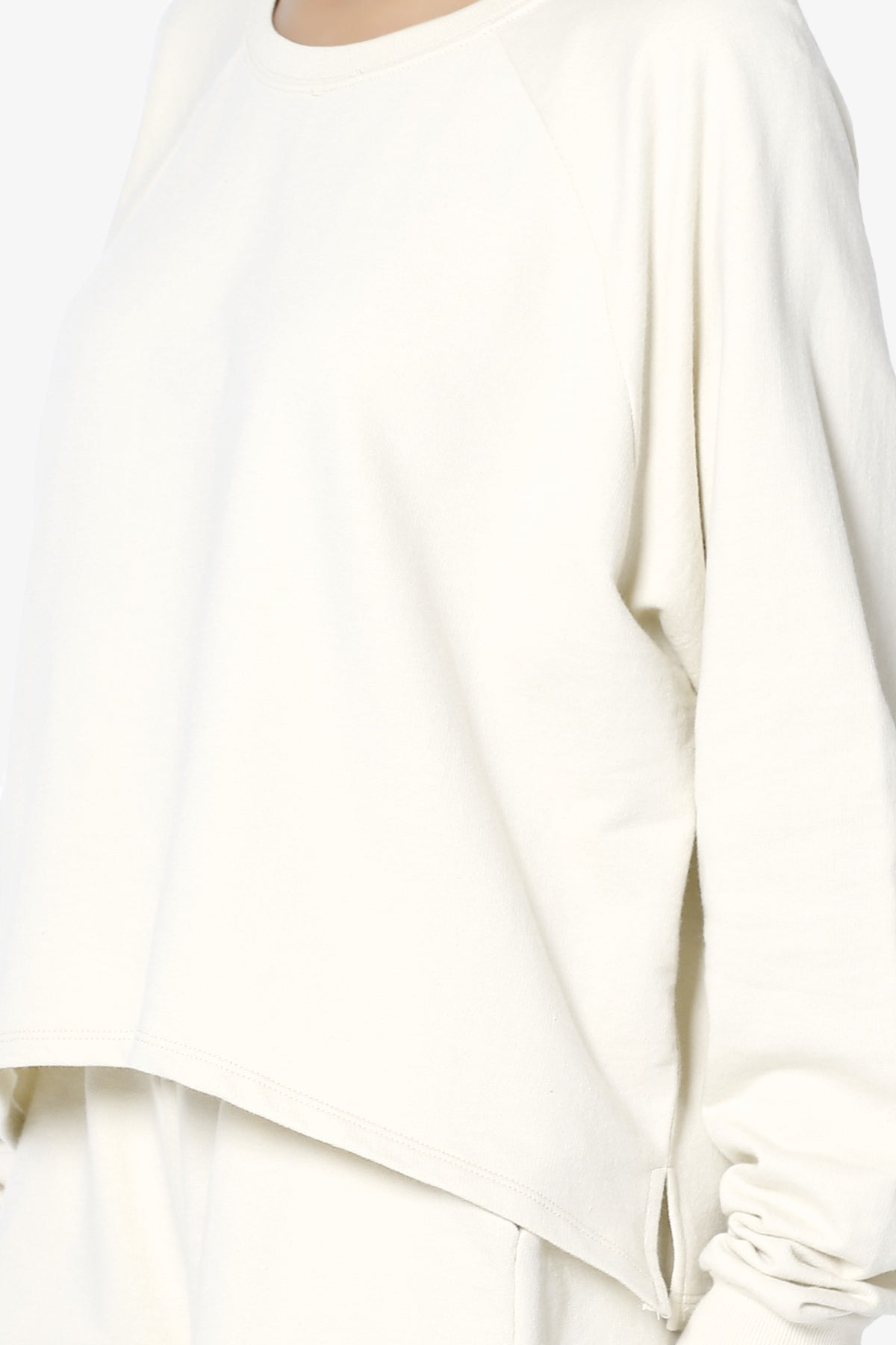 Crusade French Terry Oversized Crop Top & Shorts SET