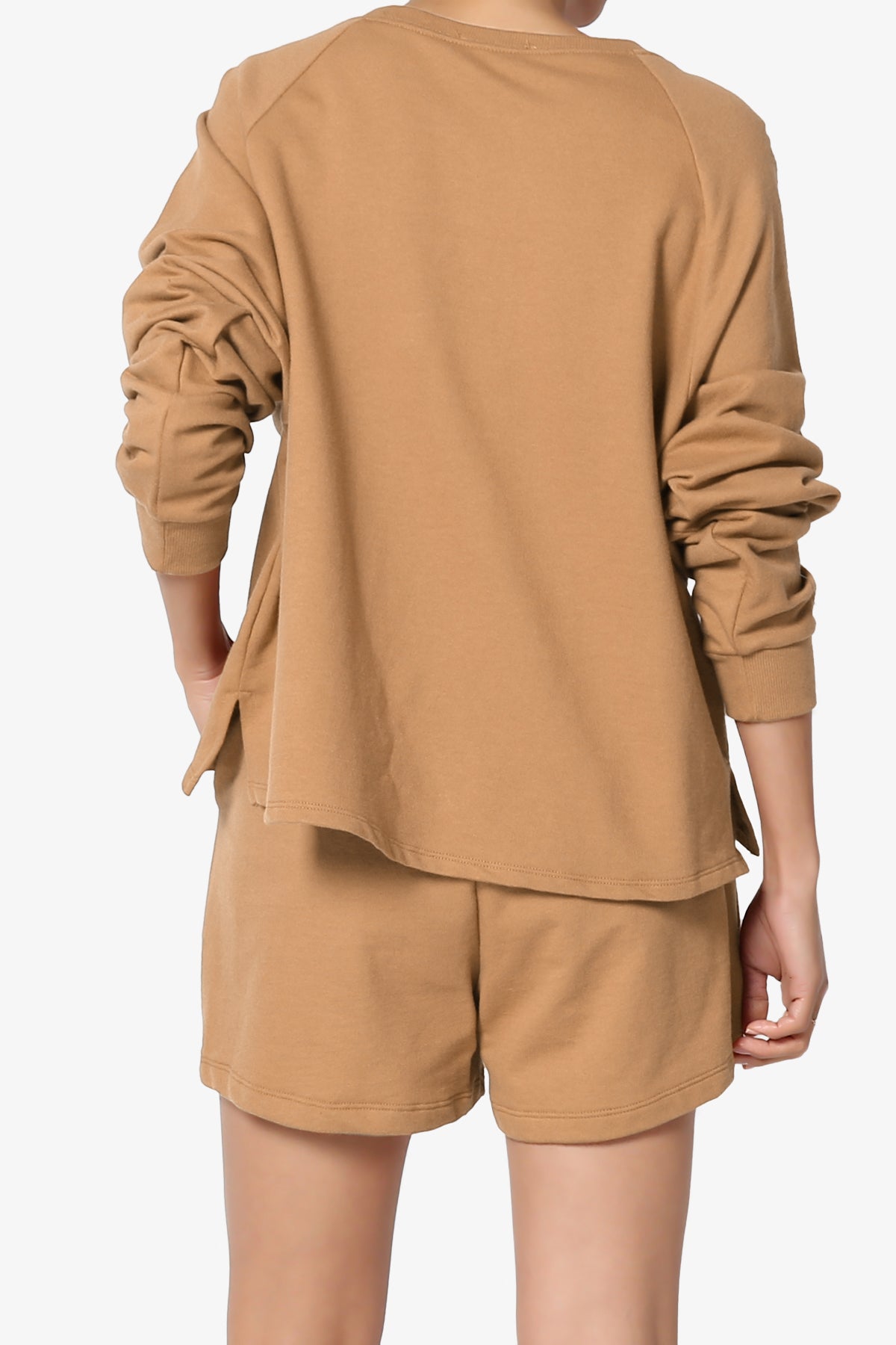 Crusade French Terry Oversized Crop Top & Shorts SET