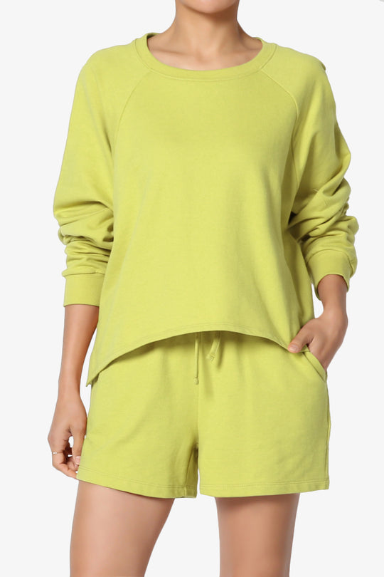 Crusade French Terry Oversized Crop Top & Shorts SET