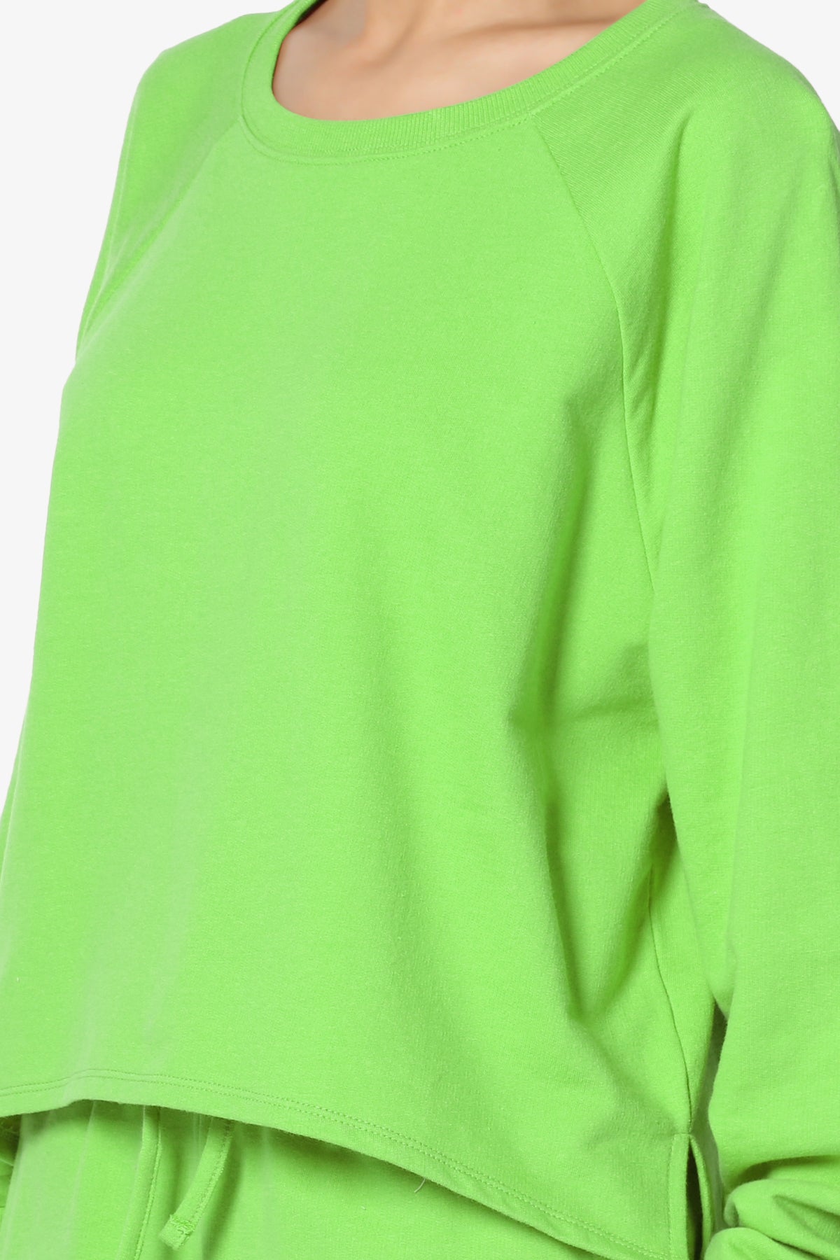 Crusade French Terry Oversized Crop Top & Shorts SET