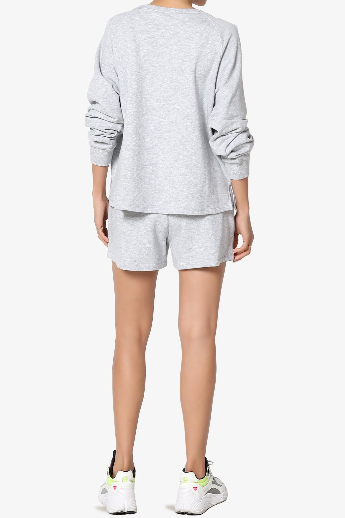 Crusade French Terry Oversized Crop Top & Shorts SET