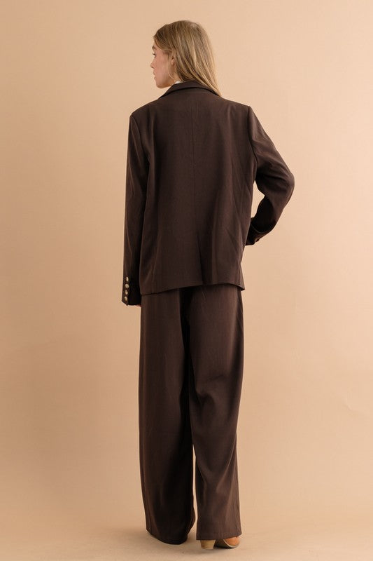 Sweet Generis DOUBLE BUTTON BLAZER JACKET