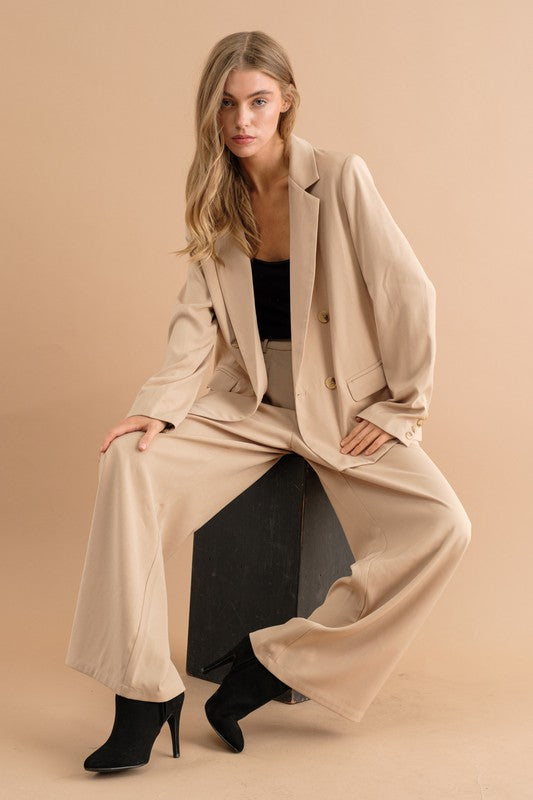 Sweet Generis DOUBLE BUTTON BLAZER JACKET