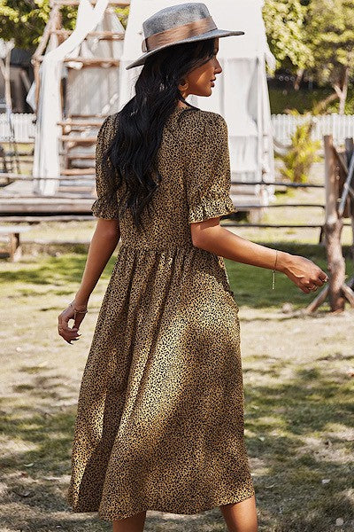 Miss Sparkling Leopard dress