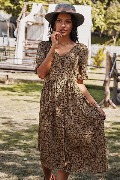 Miss Sparkling Leopard dress