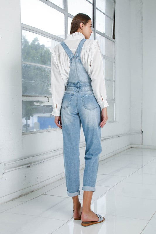 Insane Gene MOM FIT DENIM OVERALL
