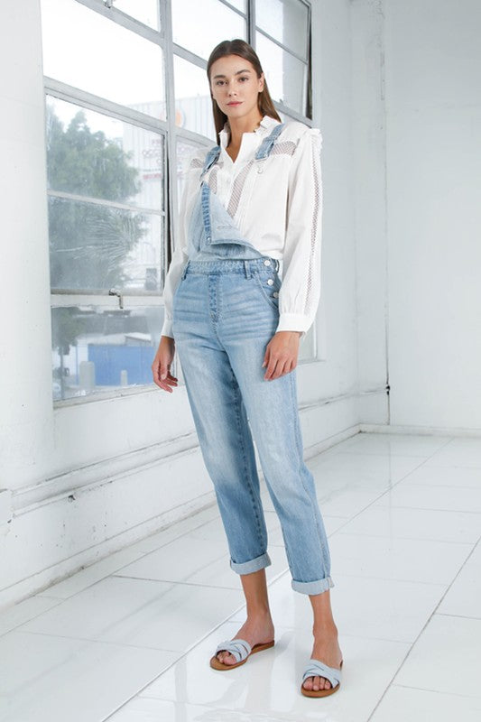Insane Gene MOM FIT DENIM OVERALL