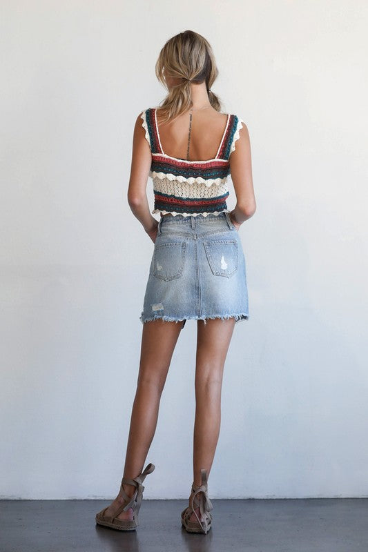 Insane Gene MID RISE MINI SKIRT