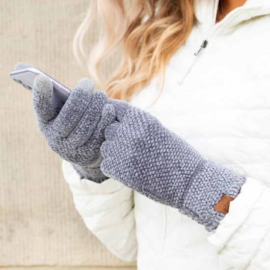 Aili's Corner CC Chenille Touch Gloves