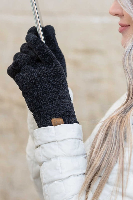 Aili's Corner CC Chenille Touch Gloves
