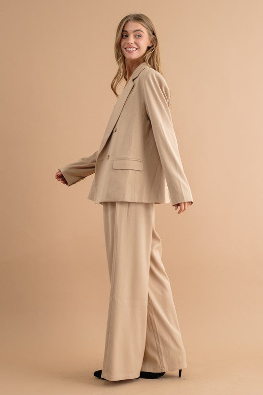 Sweet Generis DOUBLE BUTTON BLAZER JACKET