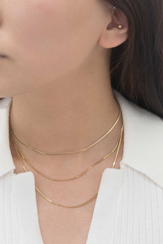 Lovoda Snake Chain Necklace