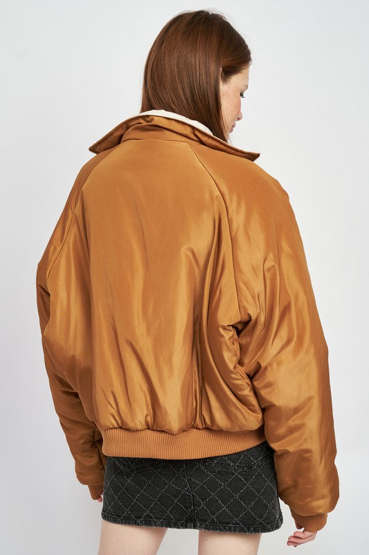 Emory Park REVERSIBLE PUFFER JACKET