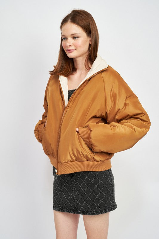 Emory Park REVERSIBLE PUFFER JACKET