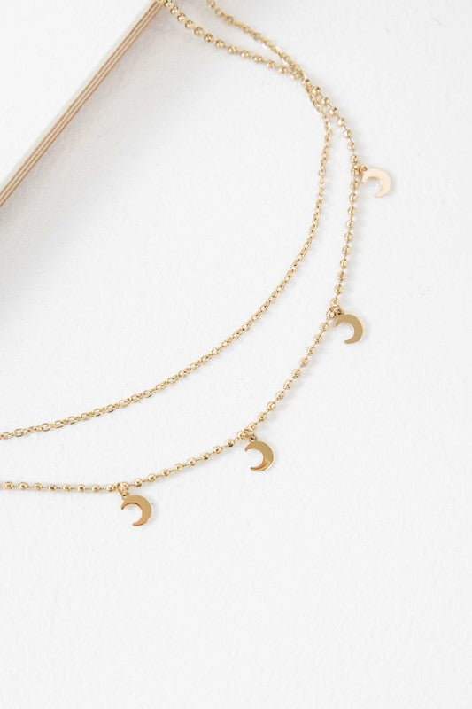 Lovoda La Lune Layered Necklace