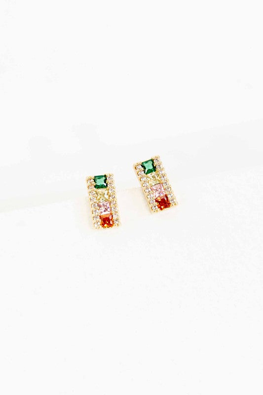 Lovoda Fruit Drop Stud Earrings