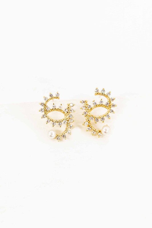Lovoda Remington Stone Earrings