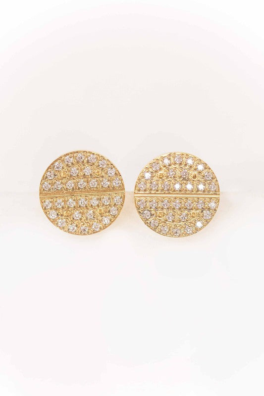 Lovoda Cent Stud Earrings